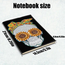Load image into Gallery viewer, Special Shaped Skull Diamond Painting Journal Notebook for Students Adults

