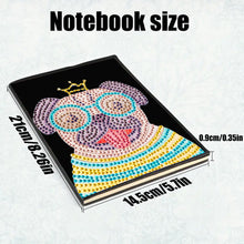 Load image into Gallery viewer, Special Shaped Puppy Diamond Painting Journal Notebook for Students Adults
