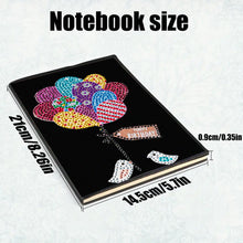 Load image into Gallery viewer, Special Shaped Balloon Diamond Painting Journal Notebook for Students Adults
