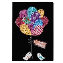 Load image into Gallery viewer, Special Shaped Balloon Diamond Painting Journal Notebook for Students Adults

