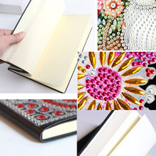 Load image into Gallery viewer, Special Shaped Flower Diamond Painting Journal Notebook for Students Adults
