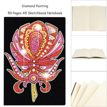 Load image into Gallery viewer, Special Shaped Magic Wand Diamond Painting Journal Notebook for Adults

