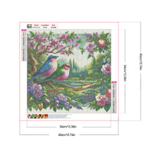 Load image into Gallery viewer, Flowers And Birds 40*40CM (canvas) Full Round Drill Diamond Painting
