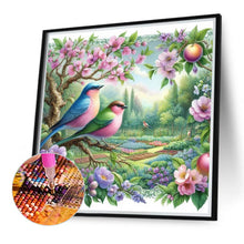 Load image into Gallery viewer, Flowers And Birds 40*40CM (canvas) Full Round Drill Diamond Painting
