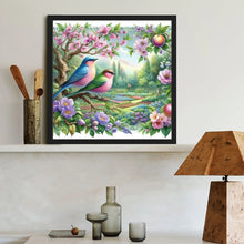 Load image into Gallery viewer, Flowers And Birds 40*40CM (canvas) Full Round Drill Diamond Painting
