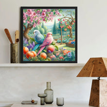 Load image into Gallery viewer, Flowers And Birds 40*40CM (canvas) Full Round Drill Diamond Painting
