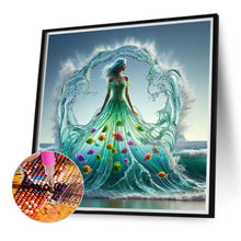 Load image into Gallery viewer, Fish Water Skirt 40*40CM (canvas) Full Round Drill Diamond Painting
