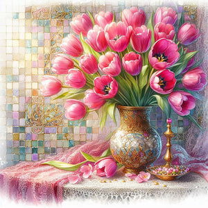 Tulip 40*40CM (canvas) Full Square Drill Diamond Painting