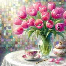 Load image into Gallery viewer, Tulip 40*40CM (canvas) Full Square Drill Diamond Painting
