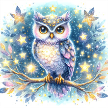 Load image into Gallery viewer, Owl 30*30CM (canvas) Full Round Drill Diamond Painting
