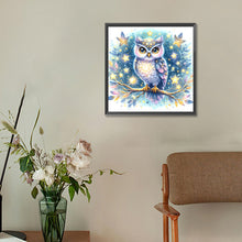 Load image into Gallery viewer, Owl 30*30CM (canvas) Full Round Drill Diamond Painting
