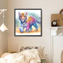 Load image into Gallery viewer, Tiger 30*30CM (canvas) Full Round Drill Diamond Painting
