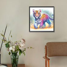 Load image into Gallery viewer, Tiger 30*30CM (canvas) Full Round Drill Diamond Painting
