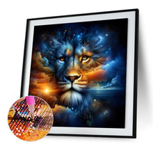 Load image into Gallery viewer, Starry Sky Lion Head 40*40CM (canvas) Full Square Drill Diamond Painting
