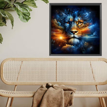 Load image into Gallery viewer, Starry Sky Lion Head 40*40CM (canvas) Full Square Drill Diamond Painting
