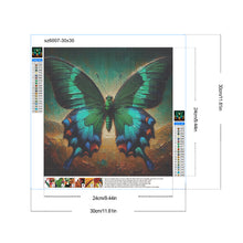 Load image into Gallery viewer, Butterfly 30*30CM (canvas) Full Round Drill Diamond Painting
