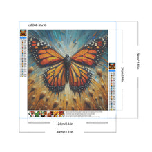 Load image into Gallery viewer, Butterfly 30*30CM (canvas) Full Round Drill Diamond Painting
