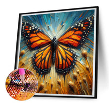 Load image into Gallery viewer, Butterfly 30*30CM (canvas) Full Round Drill Diamond Painting
