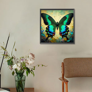 Butterfly 30*30CM (canvas) Full Round Drill Diamond Painting