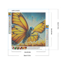 Load image into Gallery viewer, Butterfly 30*30CM (canvas) Full Round Drill Diamond Painting
