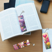 Load image into Gallery viewer, 3Pcs Special Shape Flowers Butterfly Diamond Painting Bookmark for Book Lovers
