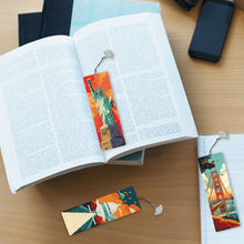 Load image into Gallery viewer, 3Pcs Special Shape Famous Building Diamond Painting Bookmark for Book Lovers
