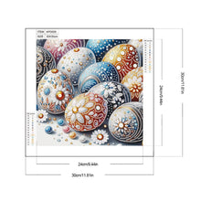 Load image into Gallery viewer, Floral Easter Eggs Pile 30*30CM (canvas) Partial Special-Shaped Drill Diamond Painting
