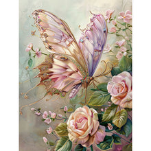 Load image into Gallery viewer, Butterfly 30*40CM (canvas) Full Round Drill Diamond Painting
