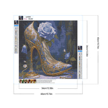 Load image into Gallery viewer, Rose High Heels 40*40CM (canvas) Full Round Drill Diamond Painting
