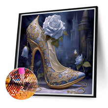 Load image into Gallery viewer, Rose High Heels 40*40CM (canvas) Full Round Drill Diamond Painting
