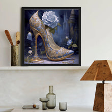 Load image into Gallery viewer, Rose High Heels 40*40CM (canvas) Full Round Drill Diamond Painting
