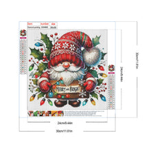 Load image into Gallery viewer, Christmas Gnome 30*30CM (canvas) Full Round Drill Diamond Painting
