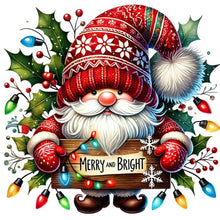 Load image into Gallery viewer, Christmas Gnome 30*30CM (canvas) Full Round Drill Diamond Painting
