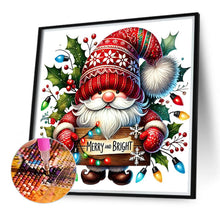 Load image into Gallery viewer, Christmas Gnome 30*30CM (canvas) Full Round Drill Diamond Painting
