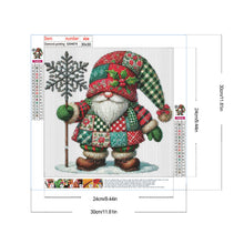 Load image into Gallery viewer, Christmas Gnome 30*30CM (canvas) Full Round Drill Diamond Painting
