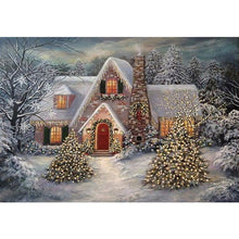 Load image into Gallery viewer, Christmas House 55*40CM (canvas) Full Square Drill Diamond Painting
