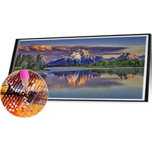 Load image into Gallery viewer, Snow Mountain River 80*40CM (canvas) Full Square Drill Diamond Painting
