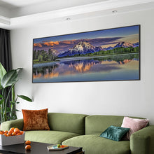 Load image into Gallery viewer, Snow Mountain River 80*40CM (canvas) Full Square Drill Diamond Painting
