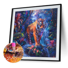 Load image into Gallery viewer, Tiger In The Forest 40*40CM (canvas) Full AB Round Drill Diamond Painting
