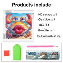 Load image into Gallery viewer, Funny Crab 30*30CM (canvas) Partial Special-Shaped Drill Diamond Painting
