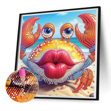 Load image into Gallery viewer, Funny Crab 30*30CM (canvas) Partial Special-Shaped Drill Diamond Painting
