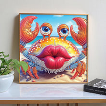 Load image into Gallery viewer, Funny Crab 30*30CM (canvas) Partial Special-Shaped Drill Diamond Painting
