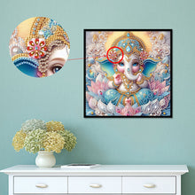 Load image into Gallery viewer, Hinduism 30*30CM (canvas) Partial Special-Shaped Drill Diamond Painting
