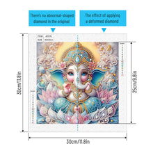 Load image into Gallery viewer, Hinduism 30*30CM (canvas) Partial Special-Shaped Drill Diamond Painting
