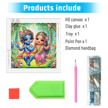 Load image into Gallery viewer, Hinduism 30*30CM (canvas) Partial Special-Shaped Drill Diamond Painting
