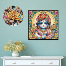 Load image into Gallery viewer, Hinduism 30*30CM (canvas) Partial Special-Shaped Drill Diamond Painting
