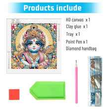 Load image into Gallery viewer, Hinduism 30*30CM (canvas) Partial Special-Shaped Drill Diamond Painting
