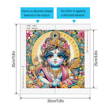 Load image into Gallery viewer, Hinduism 30*30CM (canvas) Partial Special-Shaped Drill Diamond Painting
