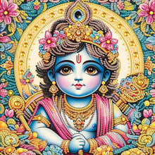 Load image into Gallery viewer, Hinduism 30*30CM (canvas) Partial Special-Shaped Drill Diamond Painting
