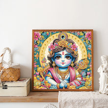 Load image into Gallery viewer, Hinduism 30*30CM (canvas) Partial Special-Shaped Drill Diamond Painting
